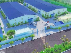 Nhà xưởng sản xuất công ty TNHH Acava Vina Thái Bình